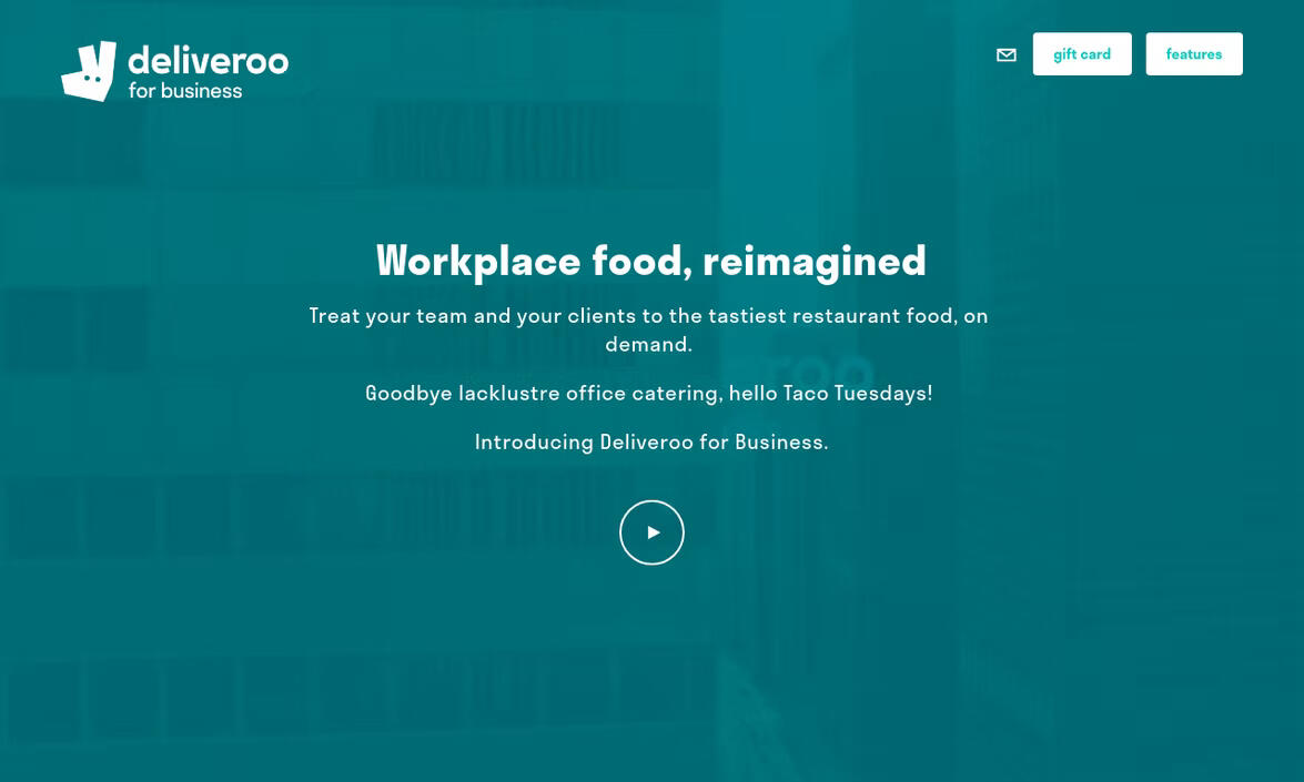 Deliveroo for Business HK