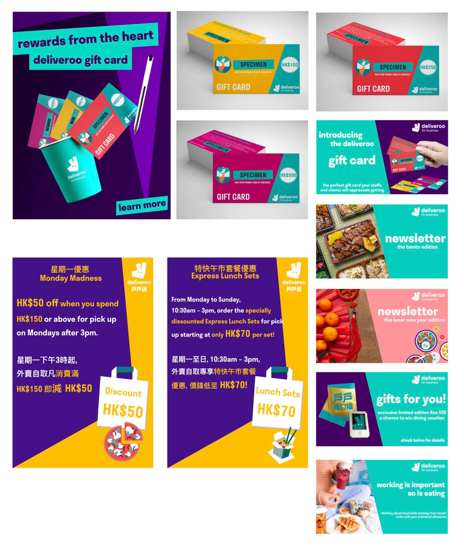 Deliveroo for Business HK